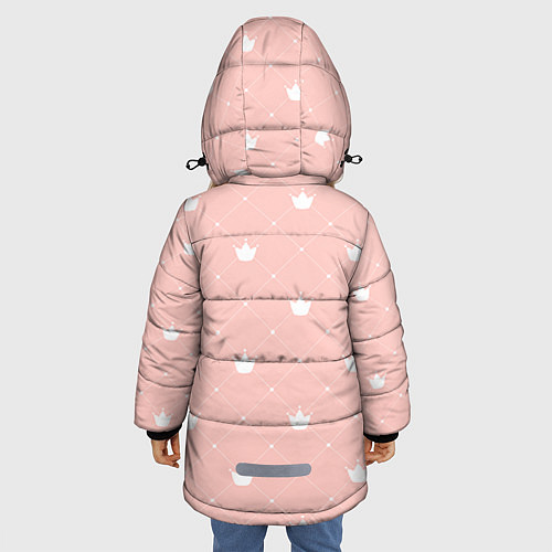 Зимняя куртка для девочки Oh, girl / 3D-Черный – фото 4