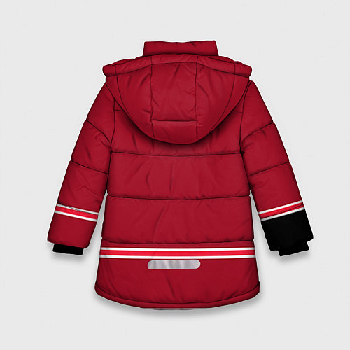Зимняя куртка для девочки Carolina Hurricanes / 3D-Светло-серый – фото 2