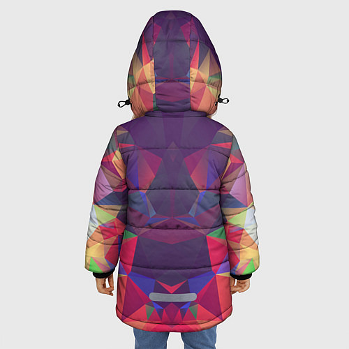 Зимняя куртка для девочки Grazy Poly VPPDGryphon / 3D-Черный – фото 4