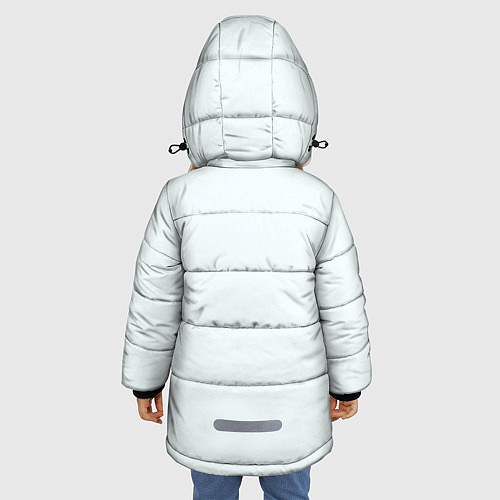 Зимняя куртка для девочки Разыскивается пёс / 3D-Черный – фото 4