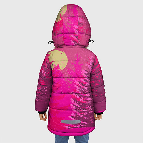 Зимняя куртка для девочки Happy Richards year! / 3D-Черный – фото 4