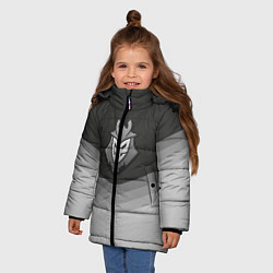 Куртка зимняя для девочки G2 Esports Uniform, цвет: 3D-черный — фото 2