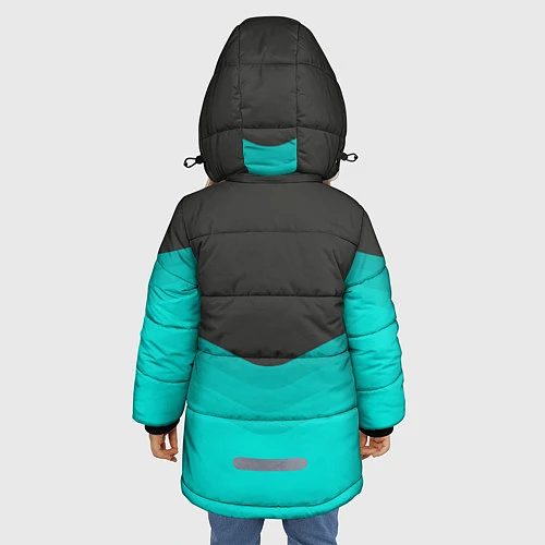 Зимняя куртка для девочки Immortals Uniform / 3D-Черный – фото 4