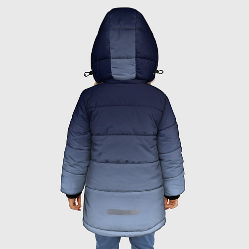 Зимняя куртка для девочки Papyrus / 3D-Черный – фото 4