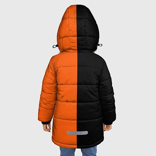 Зимняя куртка для девочки ФК Шахтер Донецк / 3D-Черный – фото 4