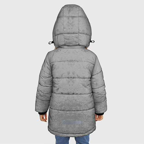 Зимняя куртка для девочки Арсенал против зомби / 3D-Черный – фото 4
