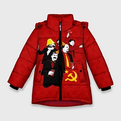Зимняя куртка для девочки Communist Party