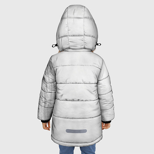 Зимняя куртка для девочки Мудрый лев / 3D-Черный – фото 4