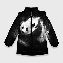 Зимняя куртка для девочки Молочная панда