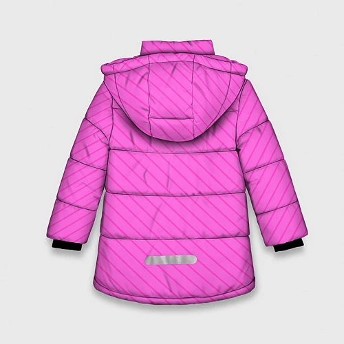 Зимняя куртка для девочки Amy Rose / 3D-Светло-серый – фото 2