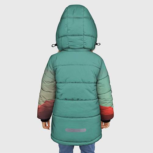 Зимняя куртка для девочки No Mans Sky / 3D-Черный – фото 4