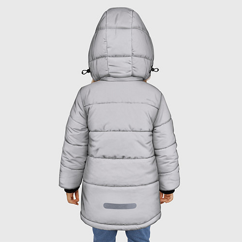 Зимняя куртка для девочки Джуд Лоу / 3D-Черный – фото 4