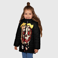 Куртка зимняя для девочки Vault boy: Kamikaze, цвет: 3D-черный — фото 2