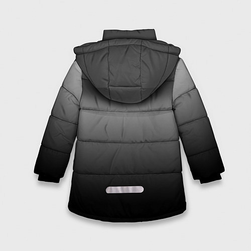 Зимняя куртка для девочки Ice Cube: Gangsta / 3D-Светло-серый – фото 2