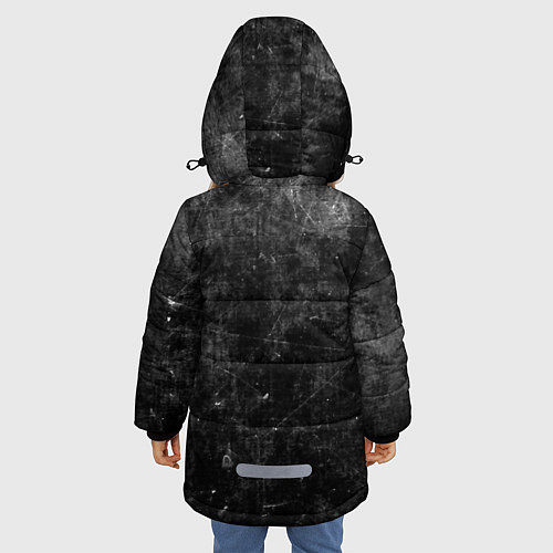 Зимняя куртка для девочки 50 cent: Animal ambition / 3D-Черный – фото 4