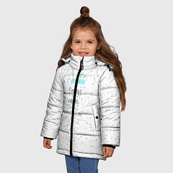 Куртка зимняя для девочки Dreams are Coming, цвет: 3D-черный — фото 2