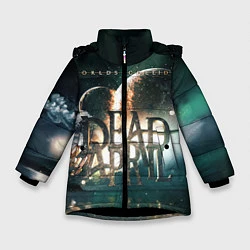 Куртка зимняя для девочки Dead by April: Worlds Collide, цвет: 3D-черный