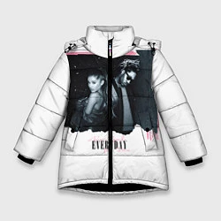Куртка зимняя для девочки Ariana Grande: Everyday, цвет: 3D-черный