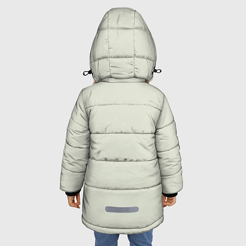 Зимняя куртка для девочки JAWA / 3D-Черный – фото 4