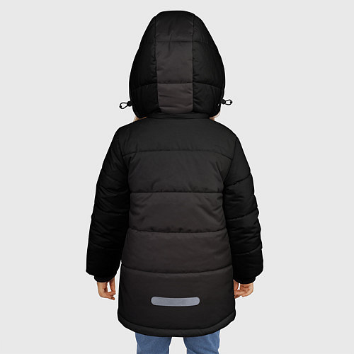 Зимняя куртка для девочки Thirteen Reasons Why / 3D-Черный – фото 4