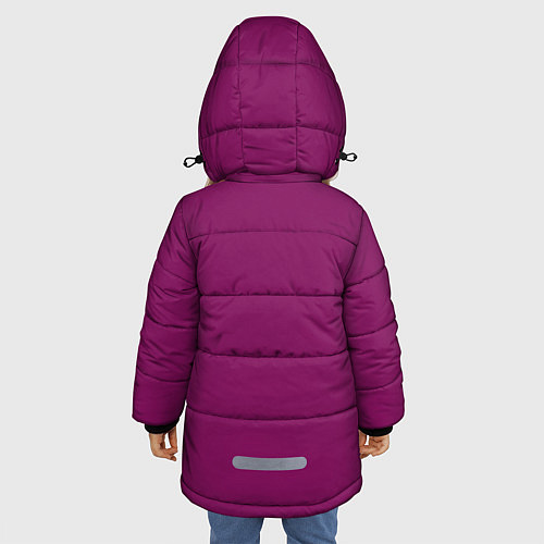 Зимняя куртка для девочки The XX: Purple / 3D-Черный – фото 4