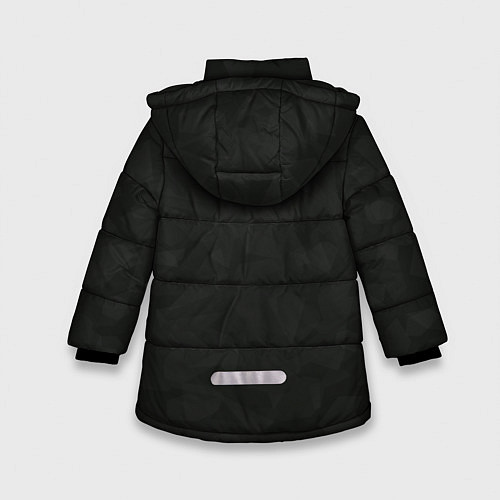 Зимняя куртка для девочки Man City FC: Black 17/18 / 3D-Светло-серый – фото 2