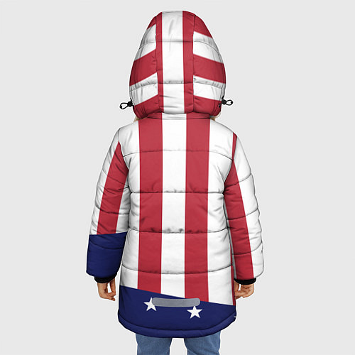 Зимняя куртка для девочки Griezmann: Atletico Star / 3D-Черный – фото 4