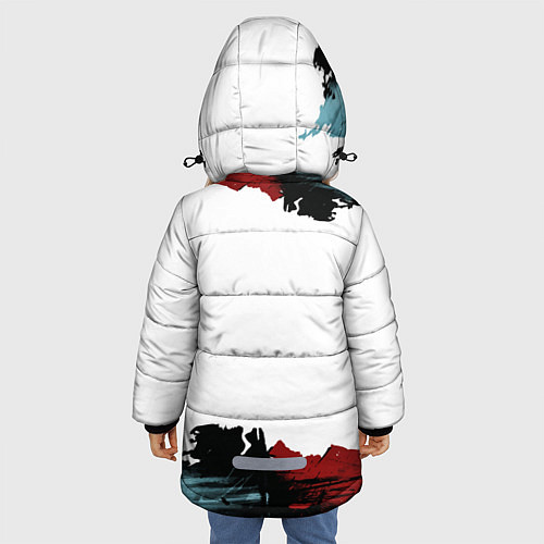 Зимняя куртка для девочки Jefferson: Life is Strange / 3D-Черный – фото 4