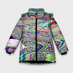 Зимняя куртка для девочки Optical Glitch