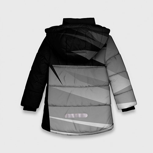 Зимняя куртка для девочки BMW 2018 SPORT / 3D-Светло-серый – фото 2