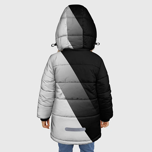 Зимняя куртка для девочки MITSUBISHI ELITE / 3D-Черный – фото 4