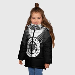 Куртка зимняя для девочки FC Leicester City: Black Style, цвет: 3D-черный — фото 2