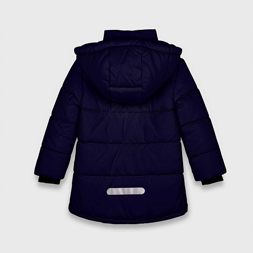 Зимняя куртка для девочки Disco Fox / 3D-Светло-серый – фото 2