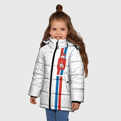 Куртка зимняя для девочки Пермский край, цвет: 3D-красный — фото 2