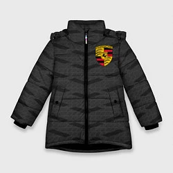 Зимняя куртка для девочки Porsche: Grey Sport