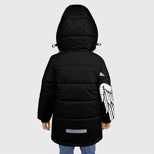 Зимняя куртка для девочки FC Manchester City: Exclusive / 3D-Черный – фото 4