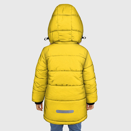 Зимняя куртка для девочки Lisa Simpson / 3D-Черный – фото 4