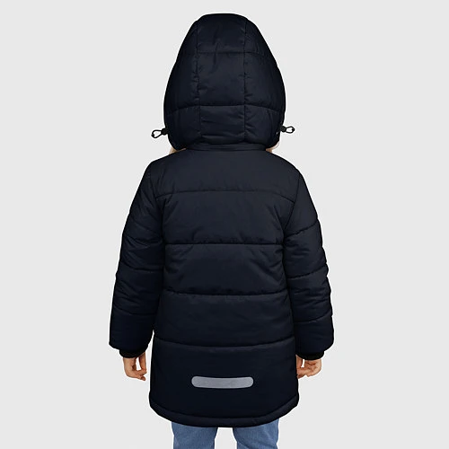 Зимняя куртка для девочки 13 причин почему / 3D-Черный – фото 4
