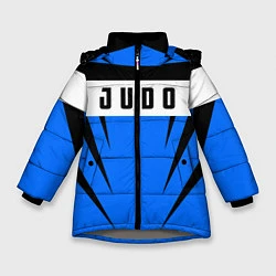 Куртка зимняя для девочки Judo Fighter, цвет: 3D-светло-серый