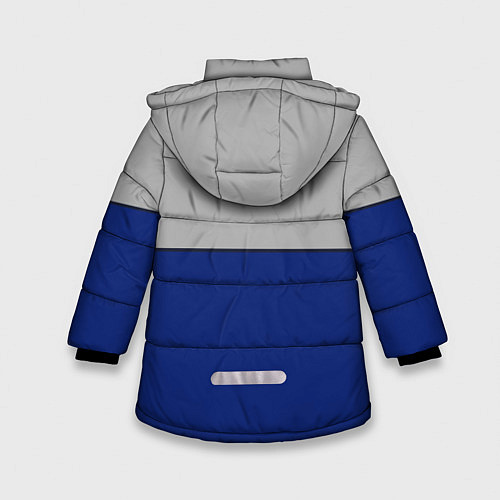 Зимняя куртка для девочки Subaru Style / 3D-Светло-серый – фото 2