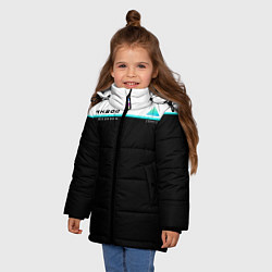 Куртка зимняя для девочки Detroit: RK800, цвет: 3D-черный — фото 2