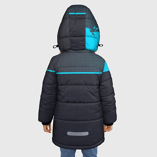Зимняя куртка для девочки Detroit: RK800 / 3D-Черный – фото 4