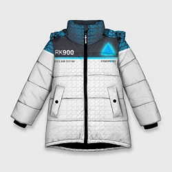 Куртка зимняя для девочки Detroit: RK900, цвет: 3D-черный