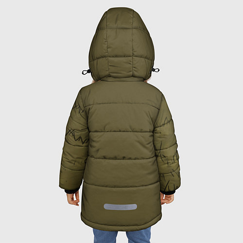 Зимняя куртка для девочки Wilson outcast / 3D-Черный – фото 4