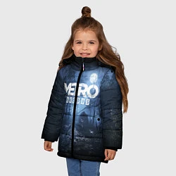 Куртка зимняя для девочки Metro Exodus: Dark Moon, цвет: 3D-красный — фото 2