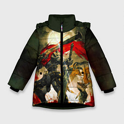 Куртка зимняя для девочки Momonga Narberal Gamma, цвет: 3D-черный