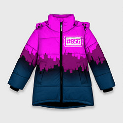 Зимняя куртка для девочки BSG: Neon City