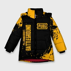 Зимняя куртка для девочки PUBG: Black Fashion