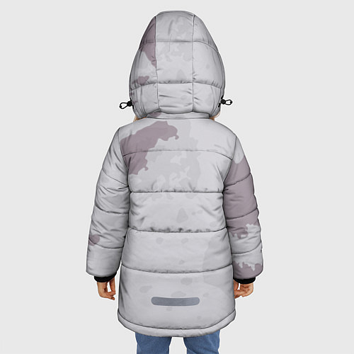 Зимняя куртка для девочки Тима Белорусских / 3D-Черный – фото 4
