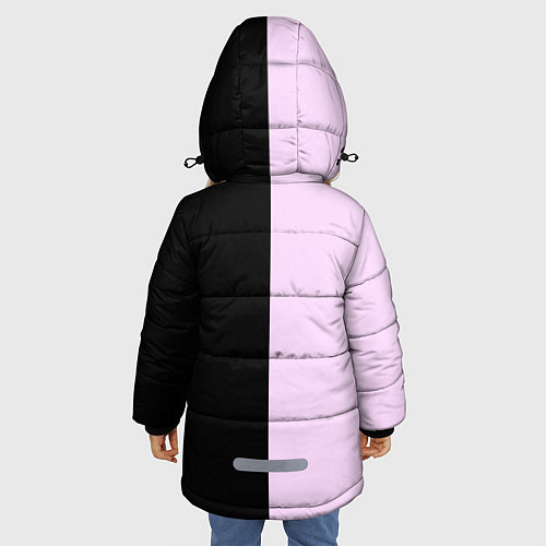 Зимняя куртка для девочки BTS J-hope / 3D-Черный – фото 4